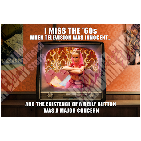 "I Miss the '60s" Postcard (Front)