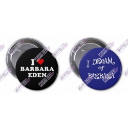 Barbara Eden 3" Buttons (Dream Love Set - B&B)