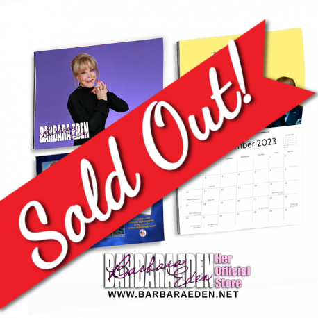 2023 Barbara Eden Monthly Wall Calendar - SOLD OUT