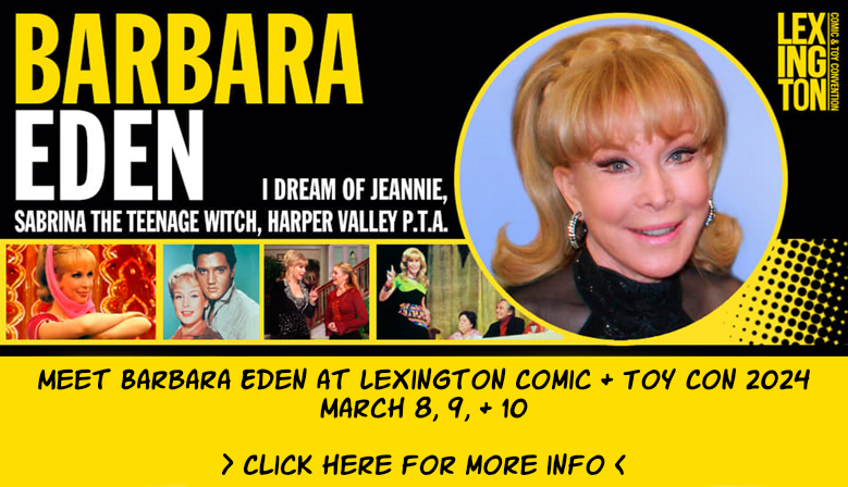 Barbara Eden at Lexington Comic and Toy Con 2024